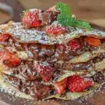 Strawberry Nutella crepes - featured image
