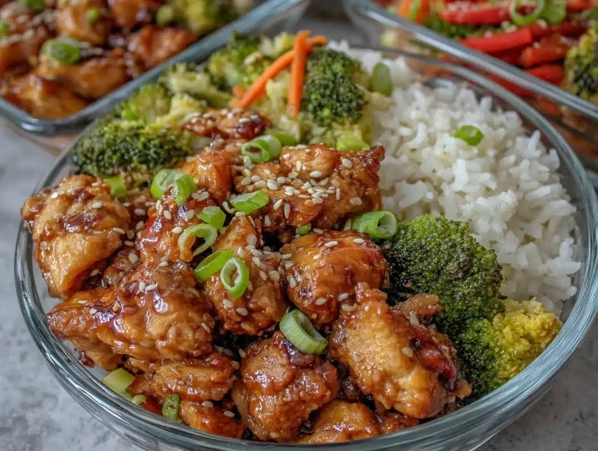 teriyaki chicken bowls preparation steps