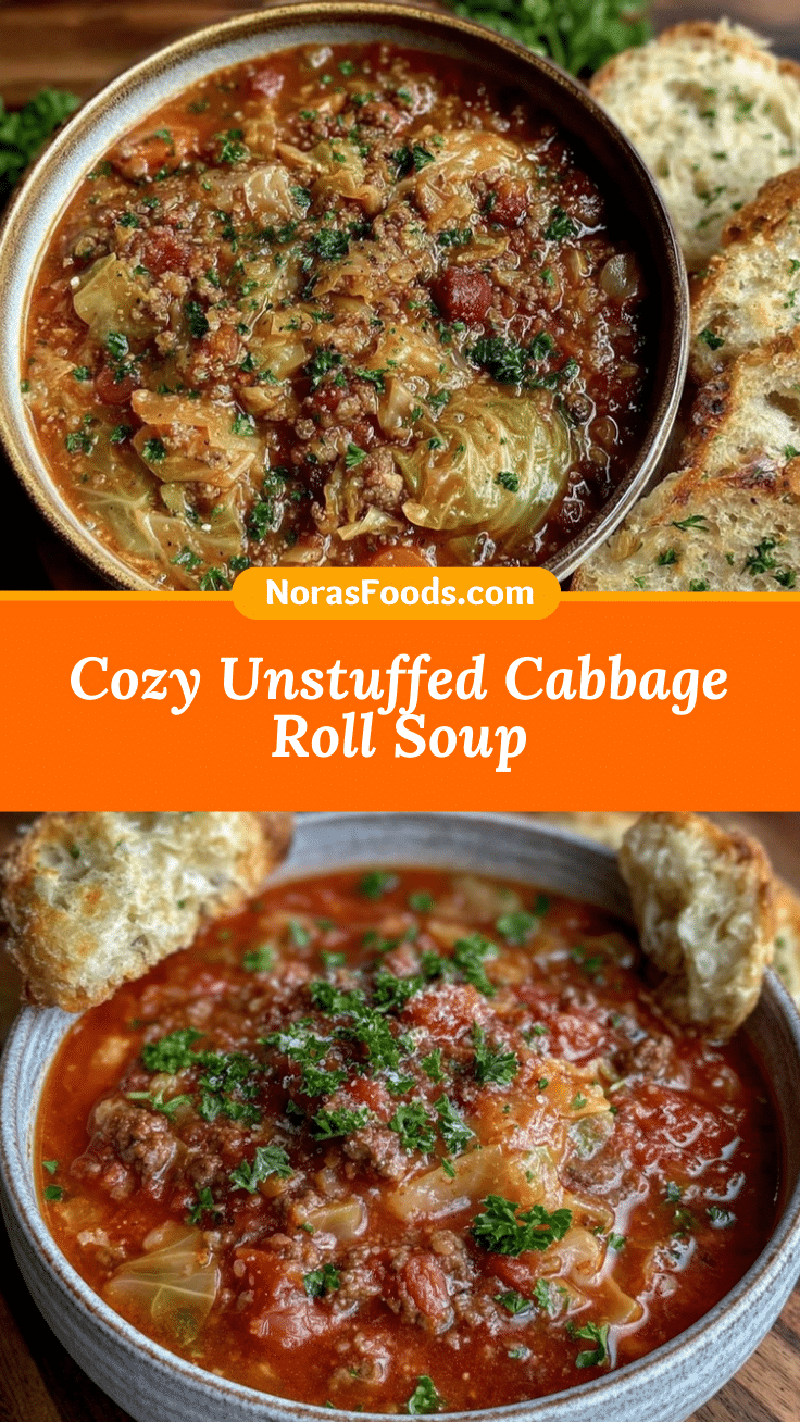 unstuffed cabbage roll soup recipe