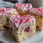 Valentine’s Day Rice Krispie Treats - featured image