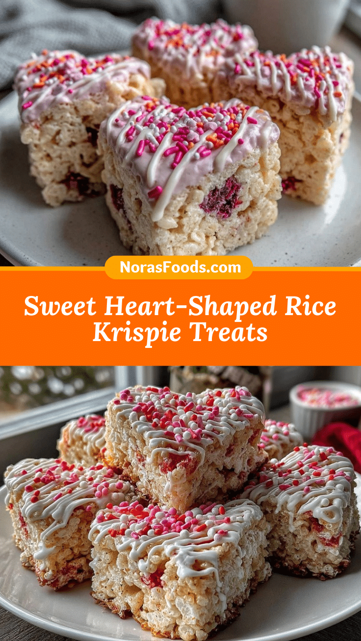 Valentine’s Day Rice Krispie Treats recipe