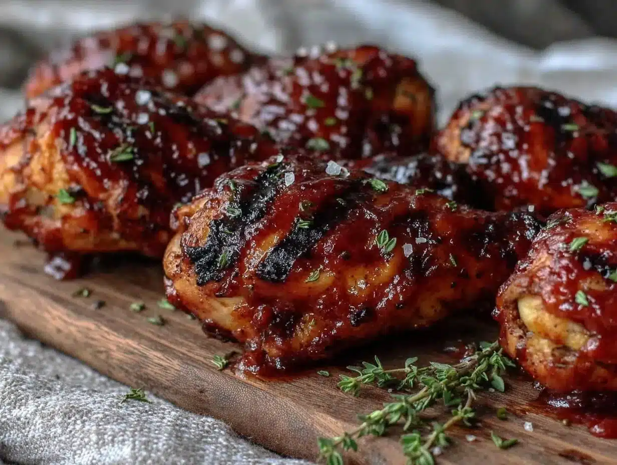 bourbon bbq chicken drumsticks preparation steps