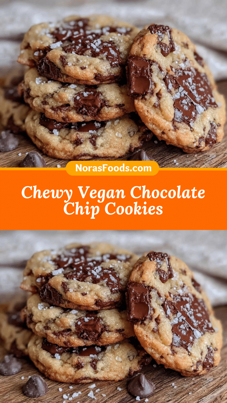 chewy vegan chocolate chip cookies recipe