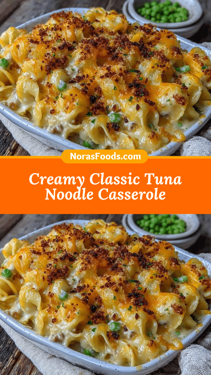 comforting tuna noodle casserole recipe
