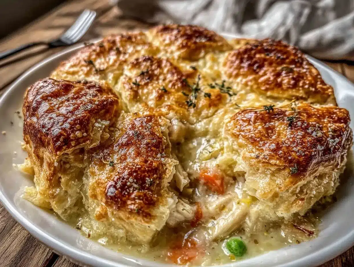 cozy chicken pot pie preparation steps