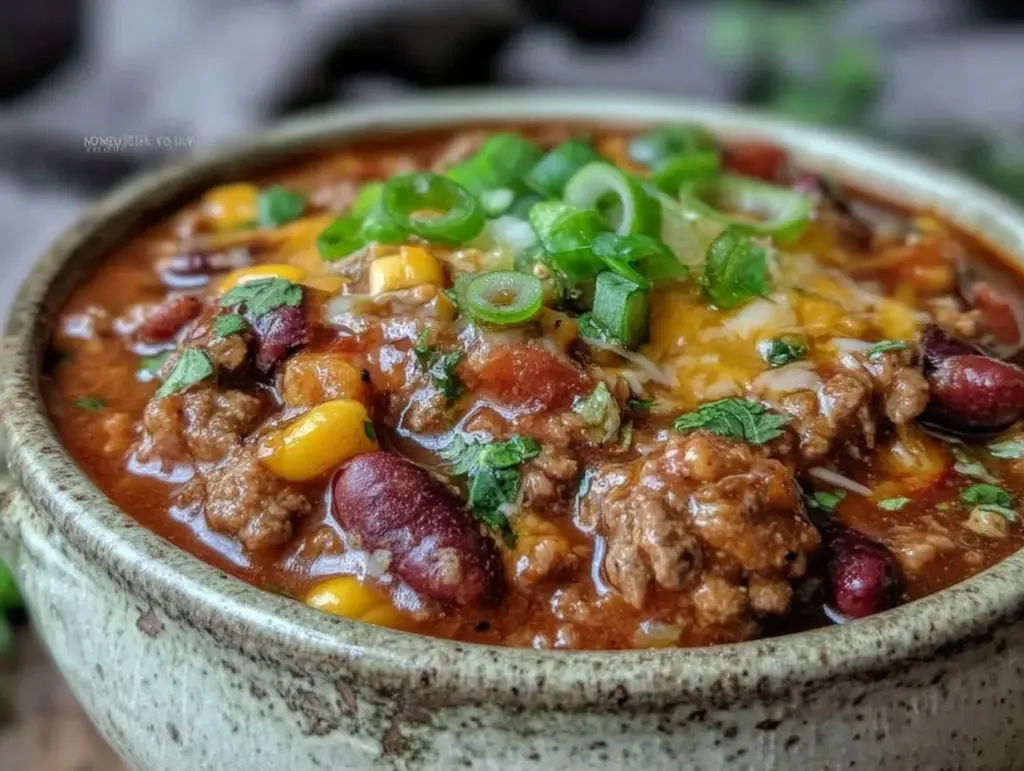 cozy crockpot taco soup with ranch seasoning - featured image