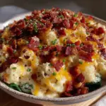 creamy crockpot crack chicken - featured image