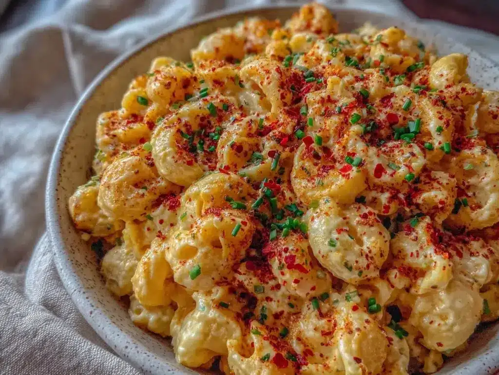creamy vegan mac and cheese - featured image