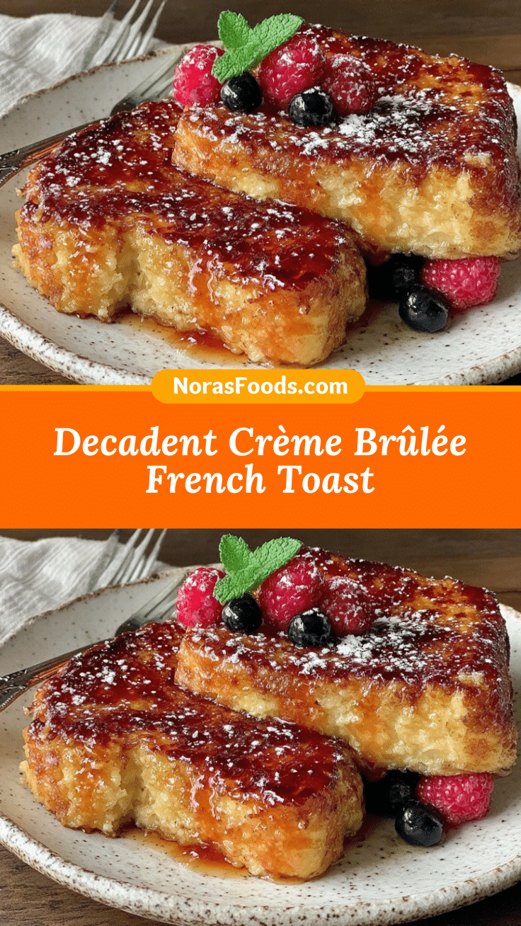 crème brûlée French toast recipe