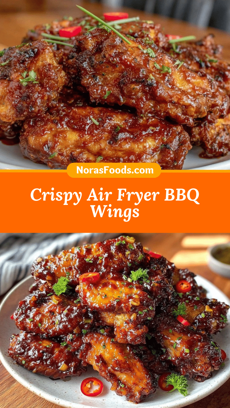 crispy air fryer bbq chicken wings recipe