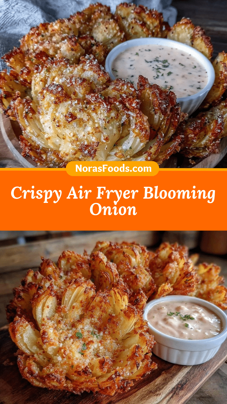 crispy air fryer blooming onion recipe