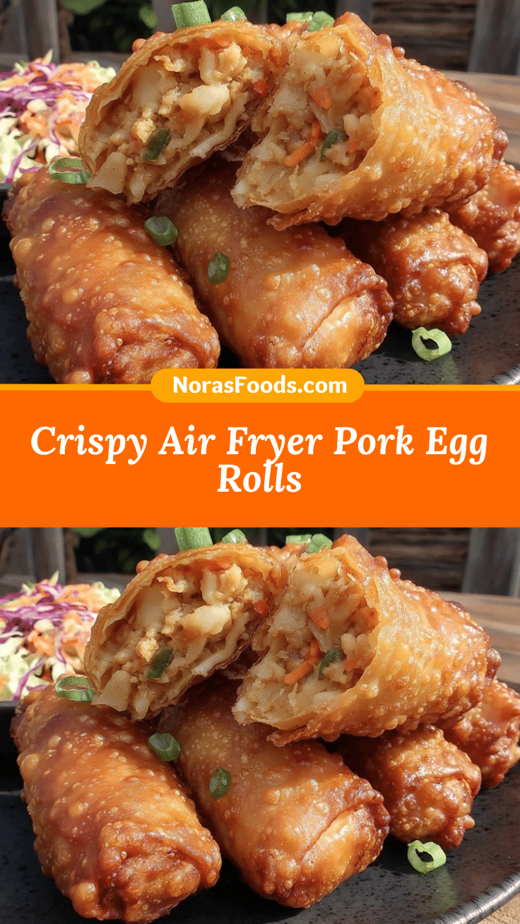 crispy air fryer egg rolls recipe