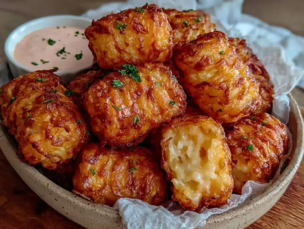 crispy air fryer tater tots - featured image