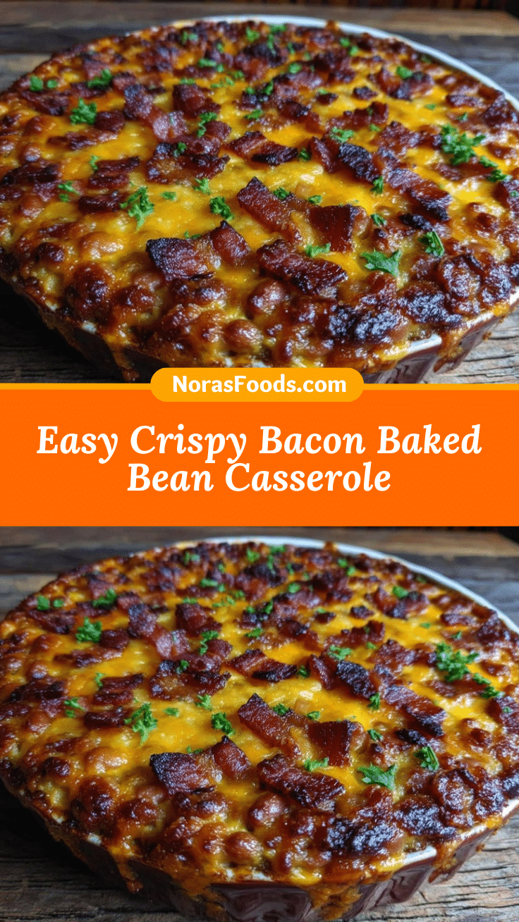crispy bacon baked bean casserole recipe