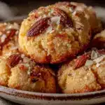 crispy chinese almond cookies - featured image