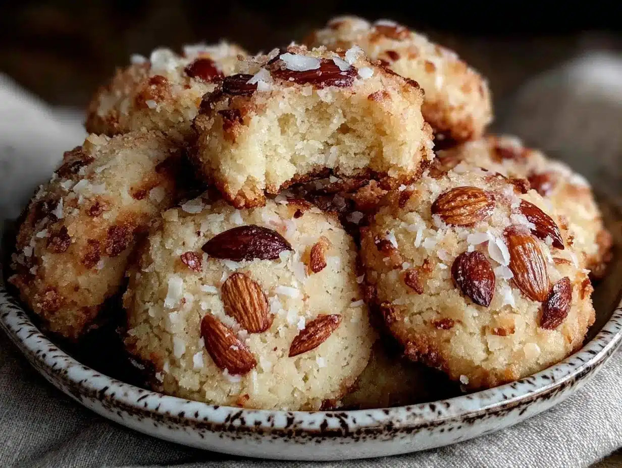 crispy chinese almond cookies preparation steps