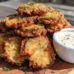 crispy fried pickles - featured image