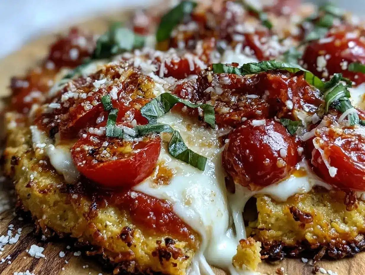 crispy gluten-free pizza crust with almond flour preparation steps