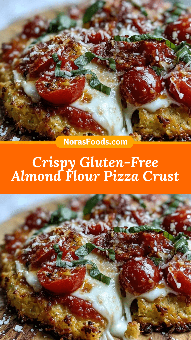 crispy gluten-free pizza crust with almond flour recipe