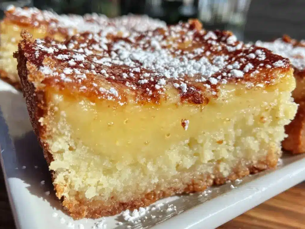 crispy lemon bars - featured image