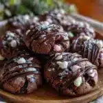 crispy malted chocolate Easter egg cookies - featured image
