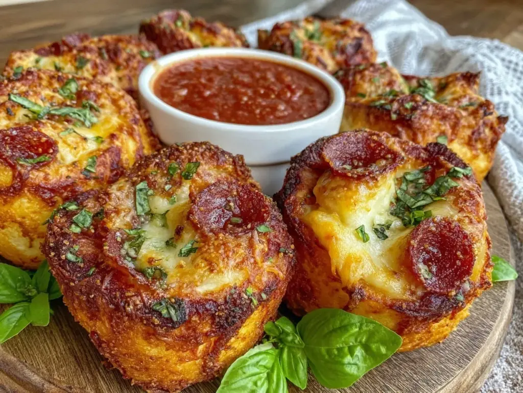 crispy pizza rolls recipe - featured image