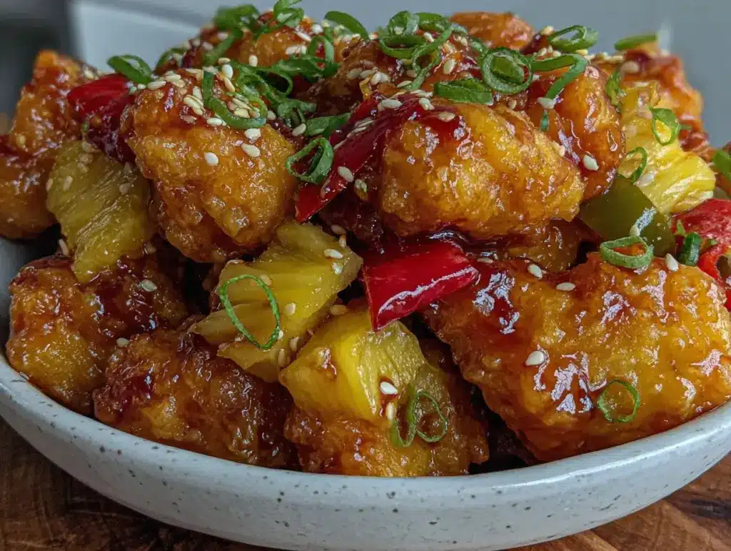 crispy sweet and sour chicken delight - featured image