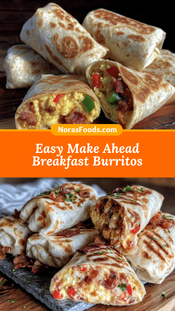 easy make ahead breakfast burritos recipe
