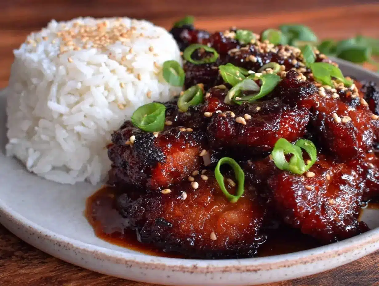 easy sticky chicken teriyaki preparation steps