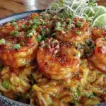 Easy Tangy Shrimp Pad Thai Recipe - featured image