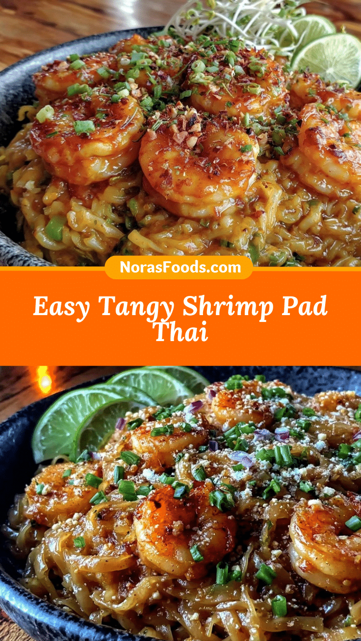 Easy Tangy Shrimp Pad Thai Recipe recipe