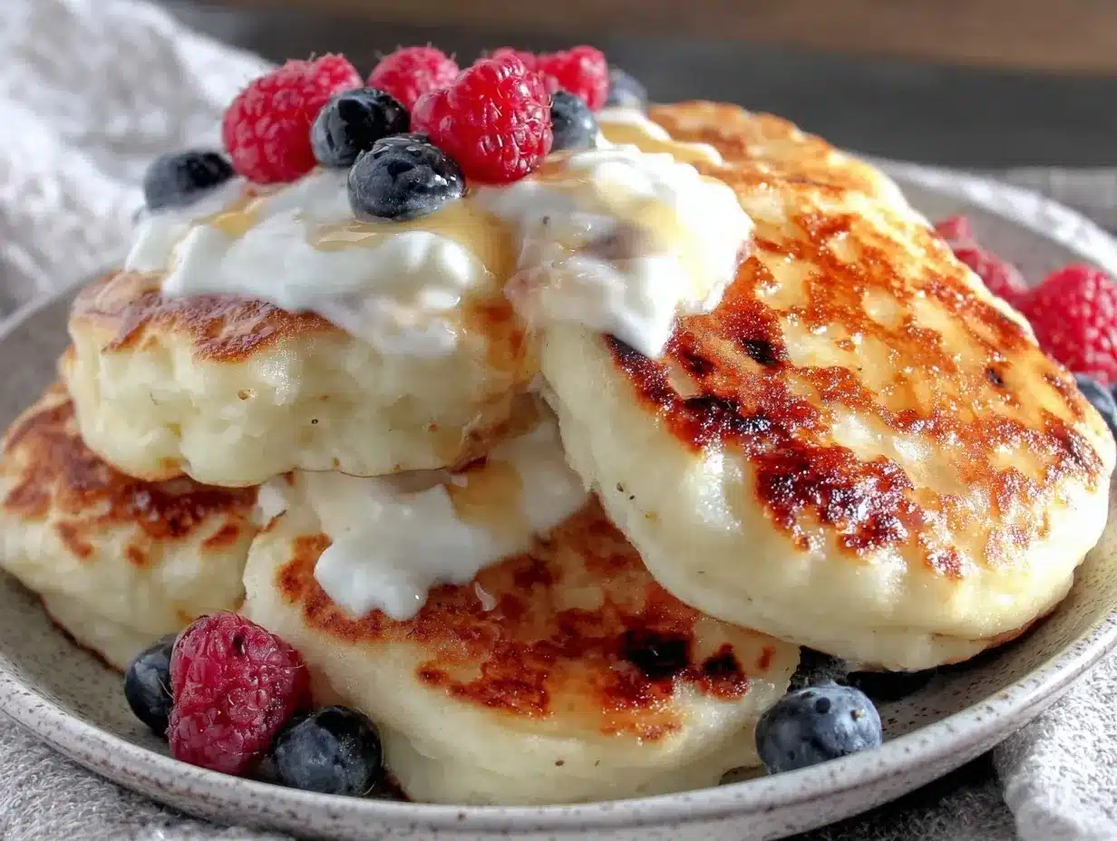 fluffy protein pancakes preparation steps