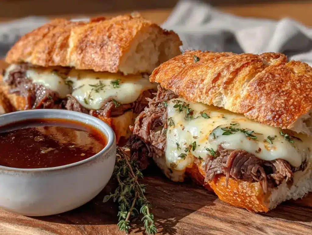 French dip sandwiches - featured image