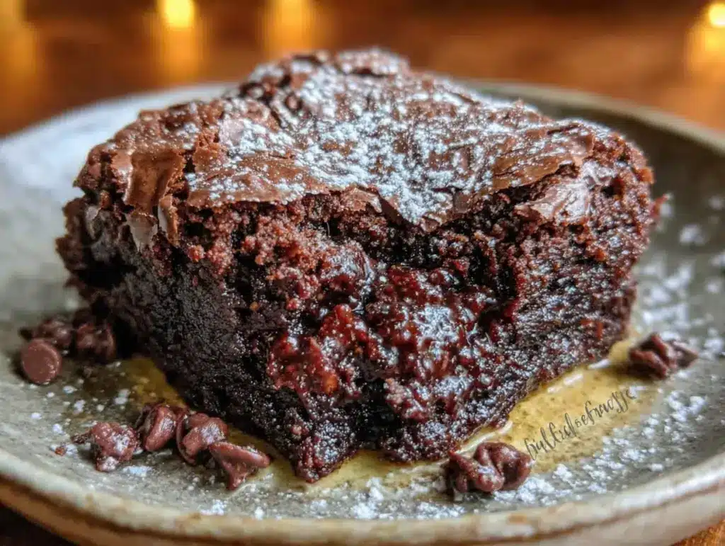 Fudgy Gluten-Free Chocolate Cake - featured image