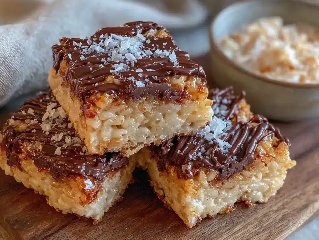 gourmet rice krispie treats - featured image