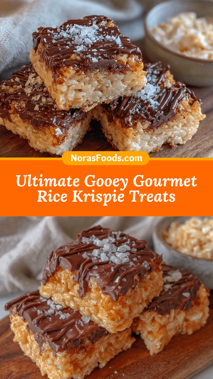gourmet rice krispie treats recipe