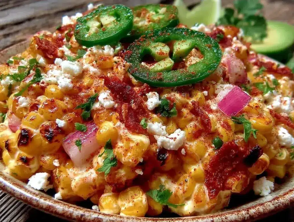 mexican street corn salad - featured image