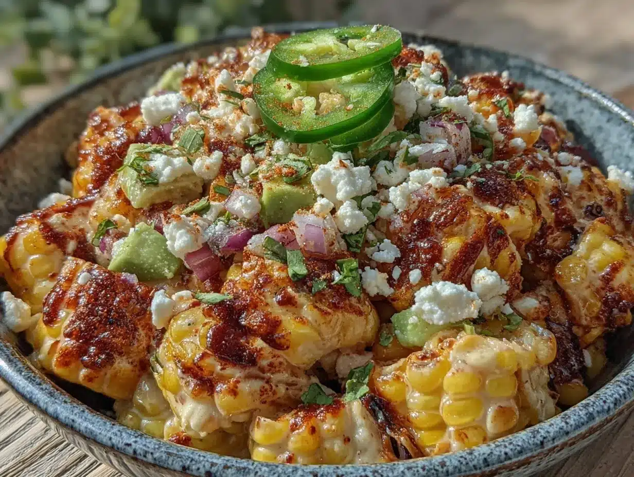mexican street corn salad preparation steps