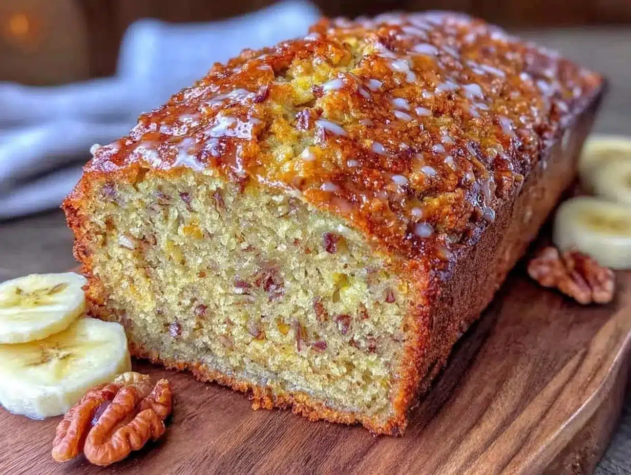 moist gluten-free banana bread preparation steps