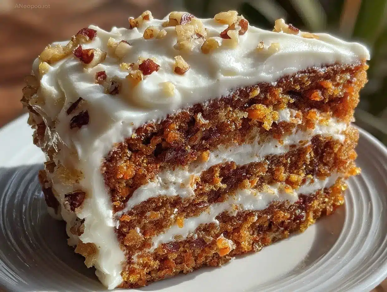 moist homemade carrot cake preparation steps