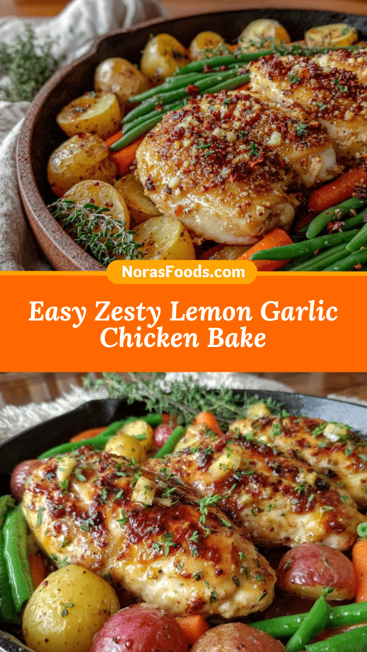 one-pan lemon garlic chicken recipe