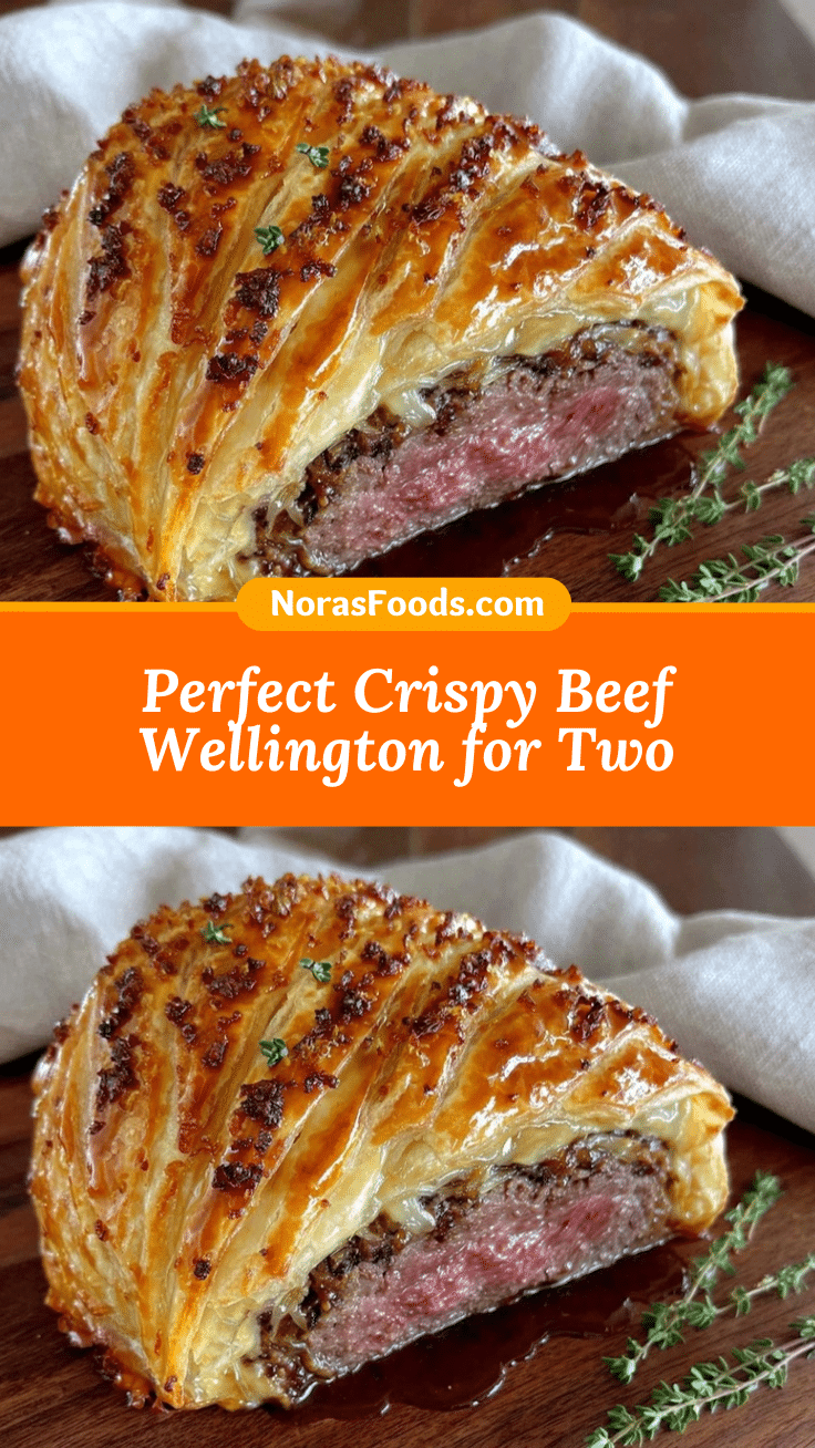 Perfect Crispy Beef Wellington for Two recipe