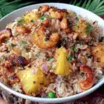 pineapple fried rice with crunchy cashews - featured image
