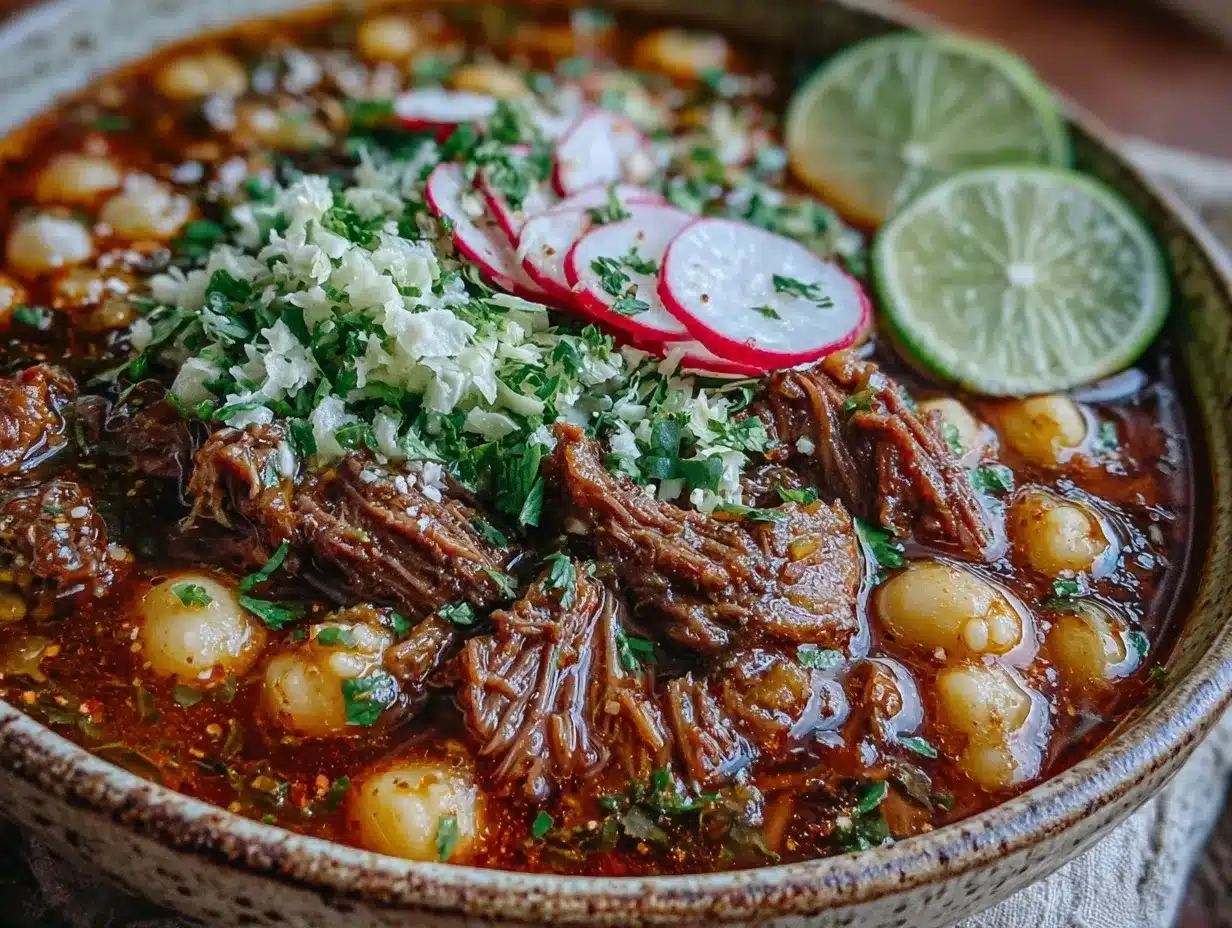 pozole rojo recipe preparation steps