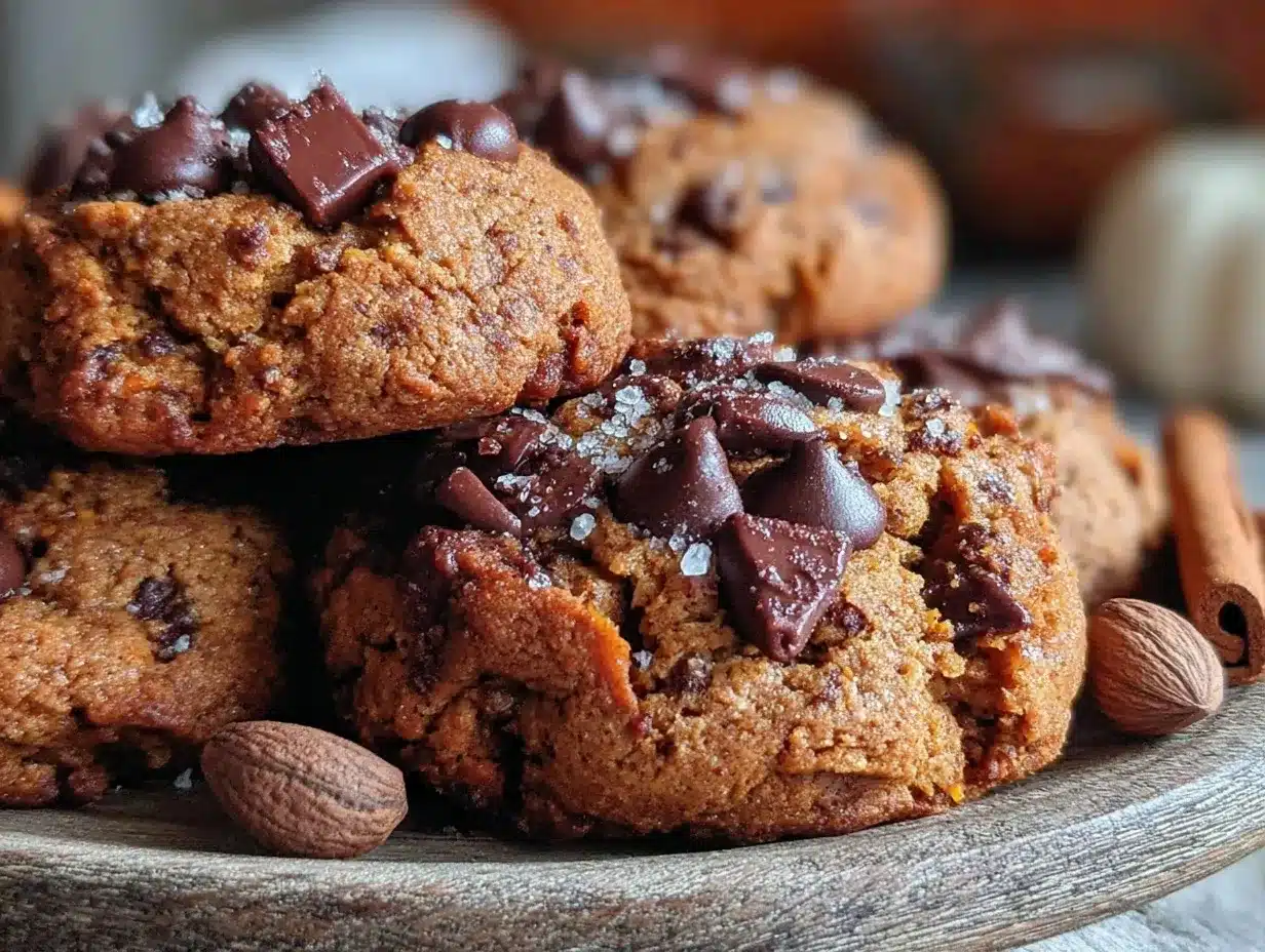 pumpkin chocolate chip cookies preparation steps