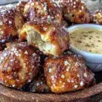savory pretzel bites - featured image
