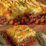 shepherds pie with ground beef - featured image