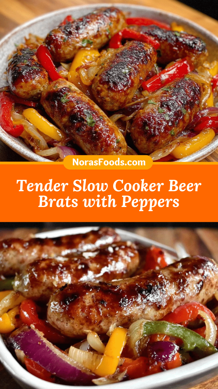 slow cooker beer brats recipe