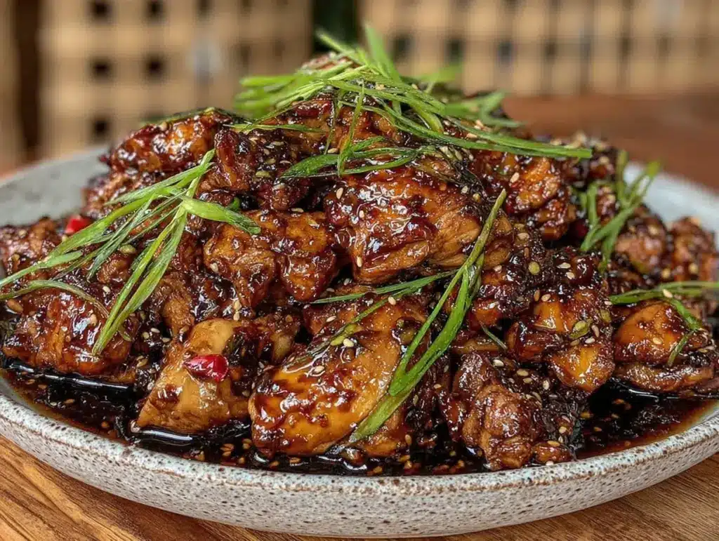 slow cooker teriyaki chicken - featured image