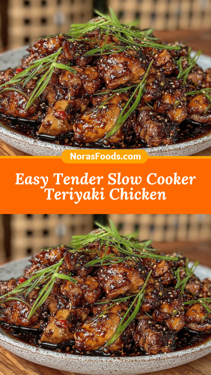 slow cooker teriyaki chicken recipe